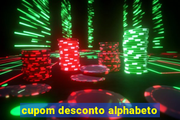 cupom desconto alphabeto